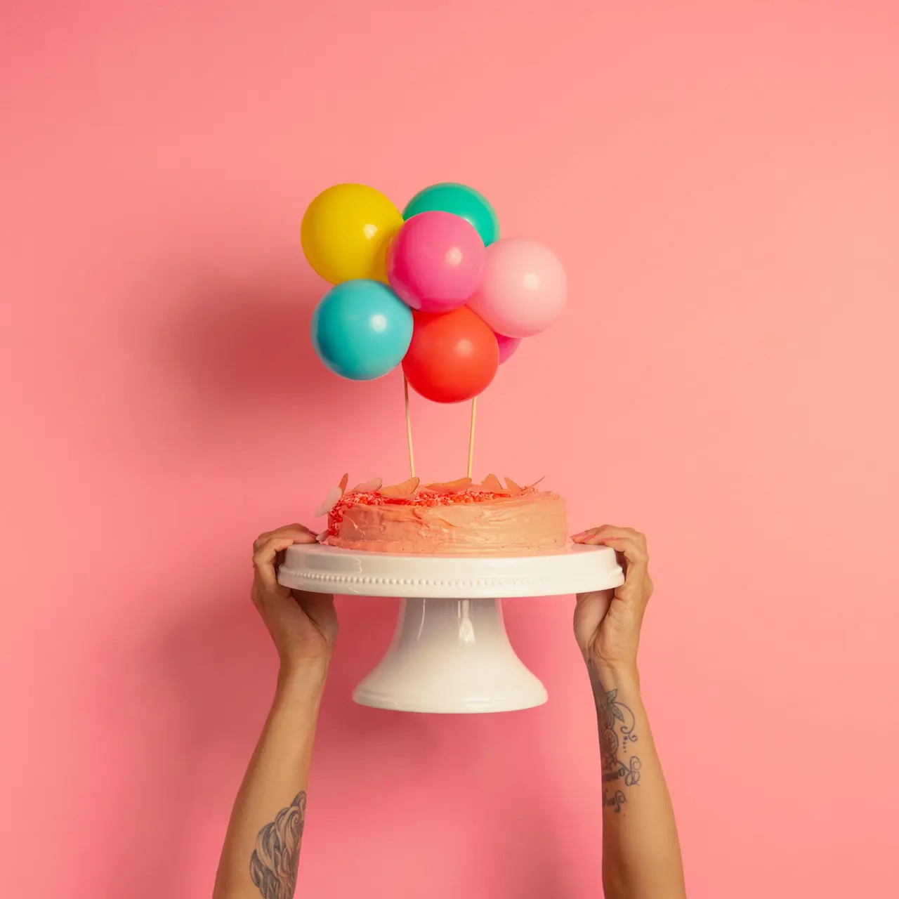 The Balloonary: caketopper