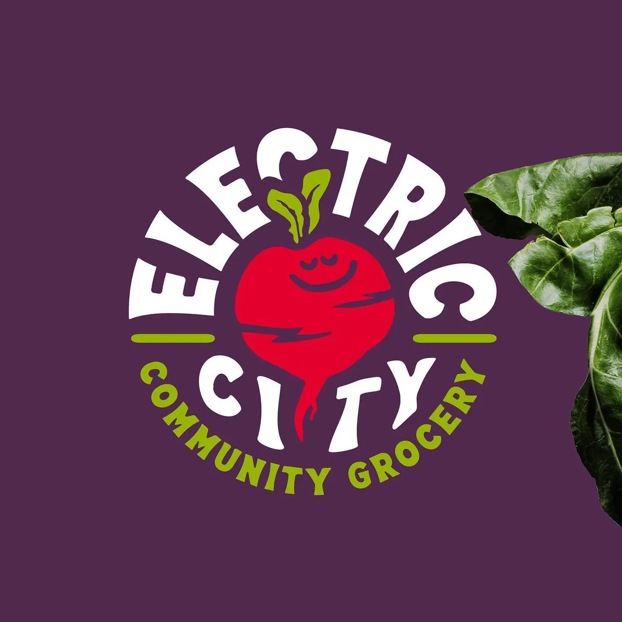 New Electric City Community Grocery logo by adSalt